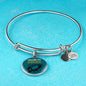 Jacksonville Fan Football Gift Welcome To Sacksonville Circle Bracelet Bangle - Express Your Love Gifts