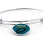 Jacksonville Fan Football Gift Welcome To Sacksonville Circle Bracelet Bangle - Express Your Love Gifts