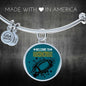 Jacksonville Fan Football Gift Welcome To Sacksonville Circle Bracelet Bangle - Express Your Love Gifts