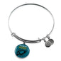 Jacksonville Fan Football Gift Welcome To Sacksonville Circle Bracelet Bangle - Express Your Love Gifts