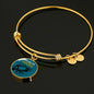 Jacksonville Fan Football Gift Welcome To Sacksonville Circle Bracelet Bangle - Express Your Love Gifts