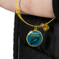 Jacksonville Fan Football Gift Welcome To Sacksonville Circle Bracelet Bangle - Express Your Love Gifts