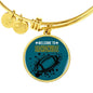 Jacksonville Fan Football Gift Welcome To Sacksonville Circle Bracelet Bangle - Express Your Love Gifts