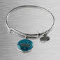 Jacksonville Fan Football Sports Gift Stainless Steel or 18k Gold Circle Bracelet Bangle - Express Your Love Gifts