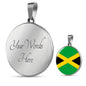 Jamaica Flag Necklace Jamaica Flag Stainless Steel or 18k Gold 18-22" - Express Your Love Gifts