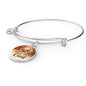 James 1:17 Perfect Gift Stainless Steel or 18k Gold Circle Bangle Bracelet - Express Your Love Gifts