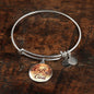 James 1:17 Perfect Gift Stainless Steel or 18k Gold Circle Bangle Bracelet - Express Your Love Gifts