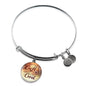 James 1:17 Perfect Gift Stainless Steel or 18k Gold Circle Bangle Bracelet - Express Your Love Gifts