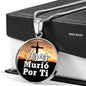 Jesus Murio Por Ti Collar Acero Inoxidable u Oro 18k Dog Tag 24" Cadena-Express Your Love Gifts