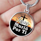Jesus Murio Por Ti Collar Acero Inoxidable u Oro 18k Dog Tag 24" Cadena-Express Your Love Gifts