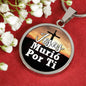 Jesus Murio Por Ti Collar Acero Inoxidable u Oro 18k Dog Tag 24" Cadena-Express Your Love Gifts