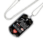 Jesus Saves Nurse Necklace Stainless Steel or 18k Gold Dog Tag W 24"-Express Your Love Gifts