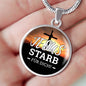 Jesus Starb Fur Dich (Jesus Died For You) Circle Necklace Stainless Steel or 18k Gold 18-22" - Express Your Love Gifts