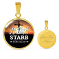 Jesus Starb Fur Dich (Jesus Died For You) Circle Necklace Stainless Steel or 18k Gold 18-22" - Express Your Love Gifts