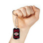 Kansas City Dog Tag Fan Necklace Dog Tag Stainless Steel or 18k Gold 24" Chain" - Express Your Love Gifts