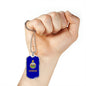 Kansas State Flag Necklace Stainless Steel or 18k Gold Dog Tag 24" Chain - Express Your Love Gifts