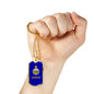 Kansas State Flag Necklace Stainless Steel or 18k Gold Dog Tag 24" Chain - Express Your Love Gifts