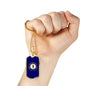 Kentucky State Flag Necklace Stainless Steel or 18k Gold Dog Tag 24" Chain - Express Your Love Gifts