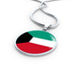 Kuwait Flag Necklace Kuwait Flag Stainless Steel or 18k Gold 18-22" - Express Your Love Gifts
