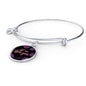 Let Me Love You Circle Bangle Stainless Steel or 18k Gold - Express Your Love Gifts