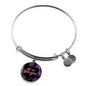 Let Me Love You Circle Bangle Stainless Steel or 18k Gold - Express Your Love Gifts