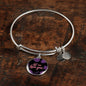 Let Me Love You Circle Bangle Stainless Steel or 18k Gold - Express Your Love Gifts