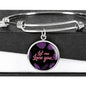 Let Me Love You Circle Bangle Stainless Steel or 18k Gold - Express Your Love Gifts
