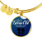 Let'S Grow Old Together Circle Bracelet Bangle Stainless Steel or 18k Gold-Express Your Love Gifts