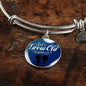 Let'S Grow Old Together Circle Bracelet Bangle Stainless Steel or 18k Gold-Express Your Love Gifts