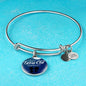 Let'S Grow Old Together Circle Bracelet Bangle Stainless Steel or 18k Gold-Express Your Love Gifts