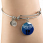 Let'S Grow Old Together Circle Bracelet Bangle Stainless Steel or 18k Gold-Express Your Love Gifts
