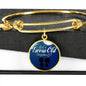 Let'S Grow Old Together Circle Bracelet Bangle Stainless Steel or 18k Gold-Express Your Love Gifts