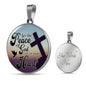 Let The Peace Of God Rule In Your Heart Christian Faith Circle Necklace-Express Your Love Gifts