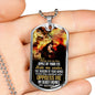 Let Your Wings Cover Me Bible Verse Inspirational Gift Necklace Stainless Steel or 18k Gold Dog Tag 24" Chain-Express Your Love Gifts