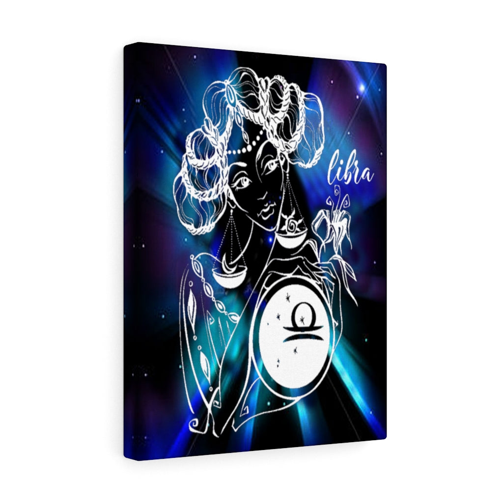 Libra Zodiac Horoscope Sign Constellation Canvas Print Astrology Home Decor Ready to Hang Artwork - Express Your Love Gifts