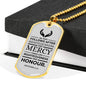 Life Living In Righteousness Christian Verse Gift Proverbs Necklace Stainless Steel or 18k Gold Dog Tag 24" Chain-Express Your Love Gifts