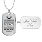 Life Living In Righteousness Christian Verse Gift Proverbs Necklace Stainless Steel or 18k Gold Dog Tag 24" Chain-Express Your Love Gifts