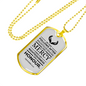 Life Living In Righteousness Christian Verse Gift Proverbs Necklace Stainless Steel or 18k Gold Dog Tag 24" Chain-Express Your Love Gifts