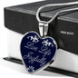 Live Life Joyfully Inspirational Necklace Stainless Steel or 18k Gold Heart Pendant 18-22'' - Express Your Love Gifts