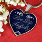 Live Life Joyfully Inspirational Necklace Stainless Steel or 18k Gold Heart Pendant 18-22'' - Express Your Love Gifts