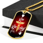 Live Love Heal Nurse Necklace Stainless Steel or 18k Gold Dog Tag 24" - Express Your Love Gifts