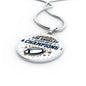 Los Angeles City Of Champions Circle Pendant Stainless Steel or 18k Gold 18-22-Express Your Love Gifts