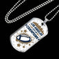 Los Angeles City Of Champions Necklace Stainless Steel or 18k Gold Dog Tag 24" Chain-Express Your Love Gifts