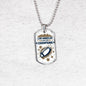 Los Angeles City Of Champions Necklace Stainless Steel or 18k Gold Dog Tag 24" Chain-Express Your Love Gifts