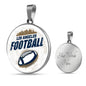 Los Angeles Football Circle Necklace-Express Your Love Gifts