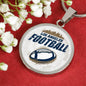 Los Angeles Football Circle Necklace-Express Your Love Gifts