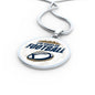 Los Angeles Football Circle Necklace-Express Your Love Gifts