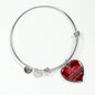 Love Is Patient And It Never Fails Heart Bracelet Bangle - Express Your Love Gifts