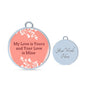 Love Message My Love Is Yours Circle Bangle Bracelet Stainless Steel or 18k Gold" - Express Your Love Gifts
