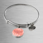 Love Message My Love Is Yours Circle Bangle Bracelet Stainless Steel or 18k Gold" - Express Your Love Gifts